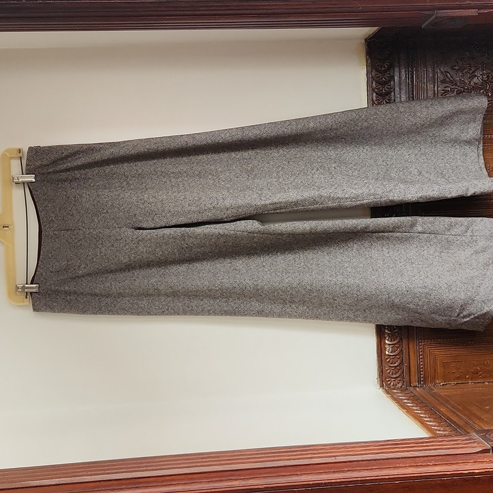 HOBBS Herringbone Wool Pants Sz 12
